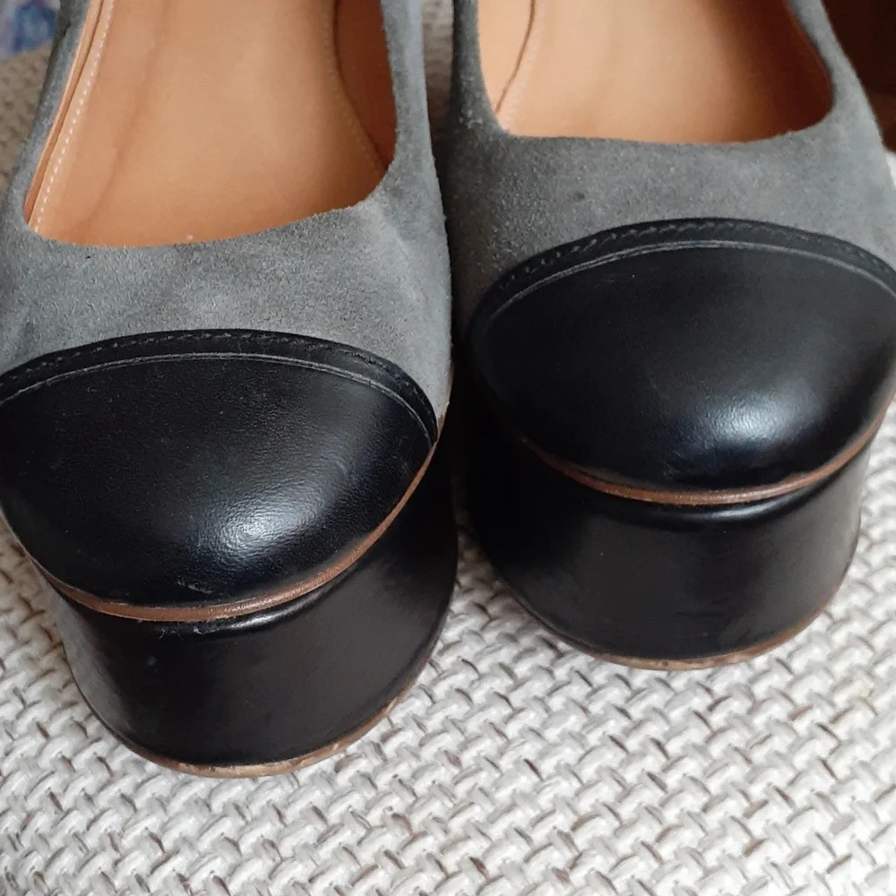 ANTHROPOLOGIE LEIFSDOTTIR Platform Mary Jane Shoe 38